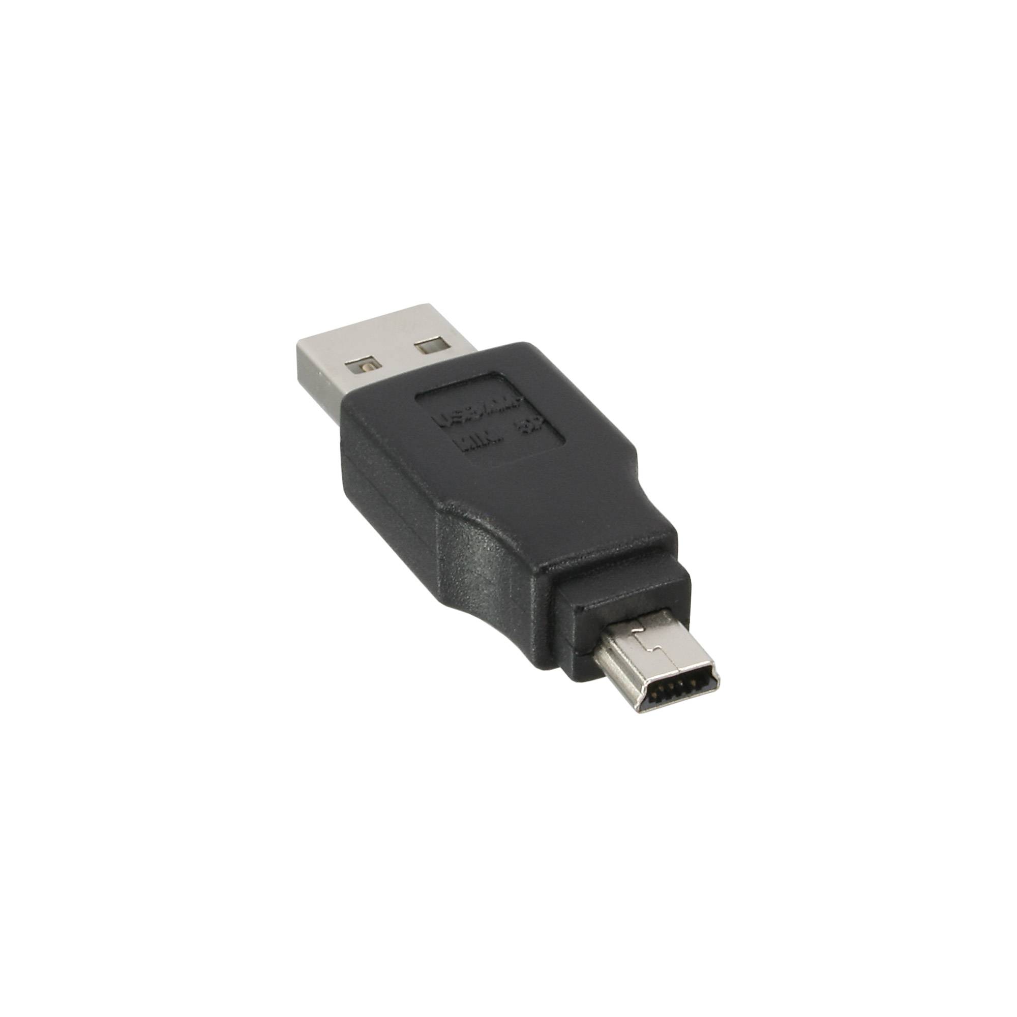 INLINE - USB 2.0 Adapter - Stecker A auf Mini-5pol Stecker