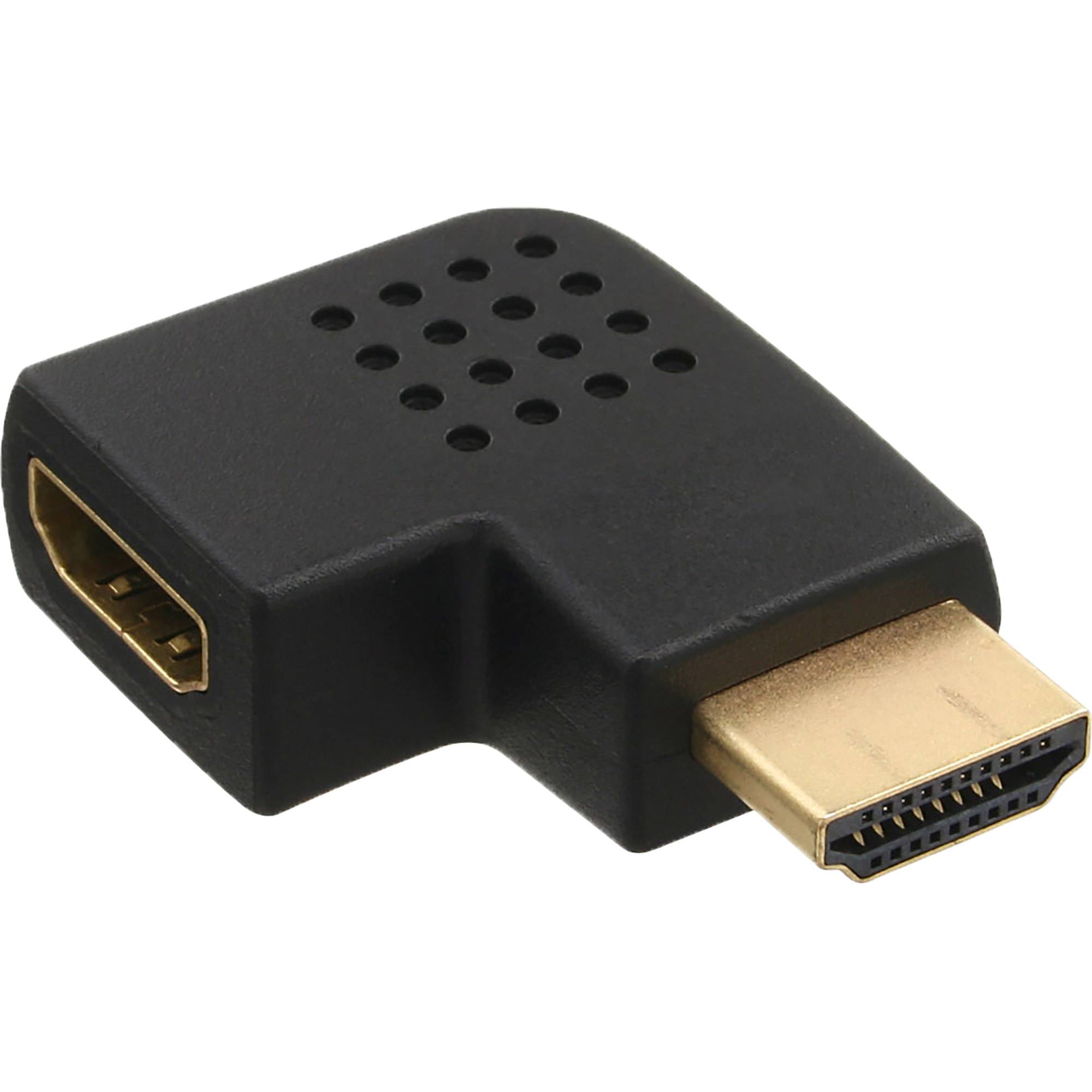 INLINE - HDMI Adapter - Stecker / Buchse - seitlich links gewinkelt - 4K2K