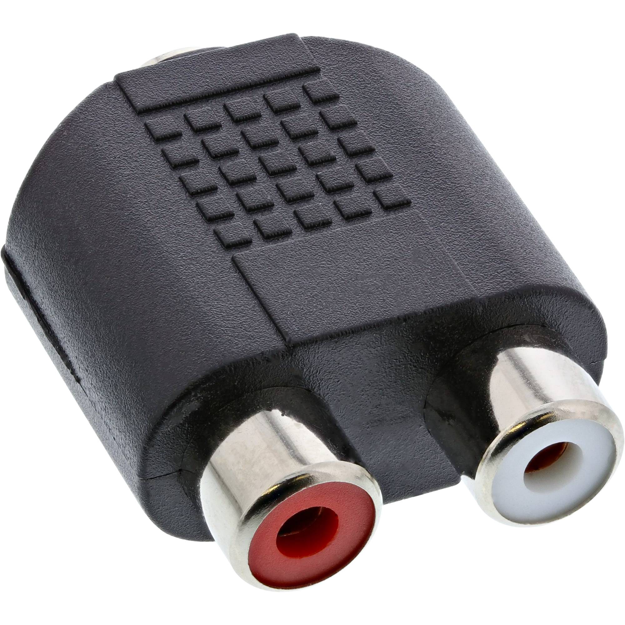 INLINE - Audio Adapter - 3,5mm Klinke Buchse Stereo an 2x Cinch Buchse