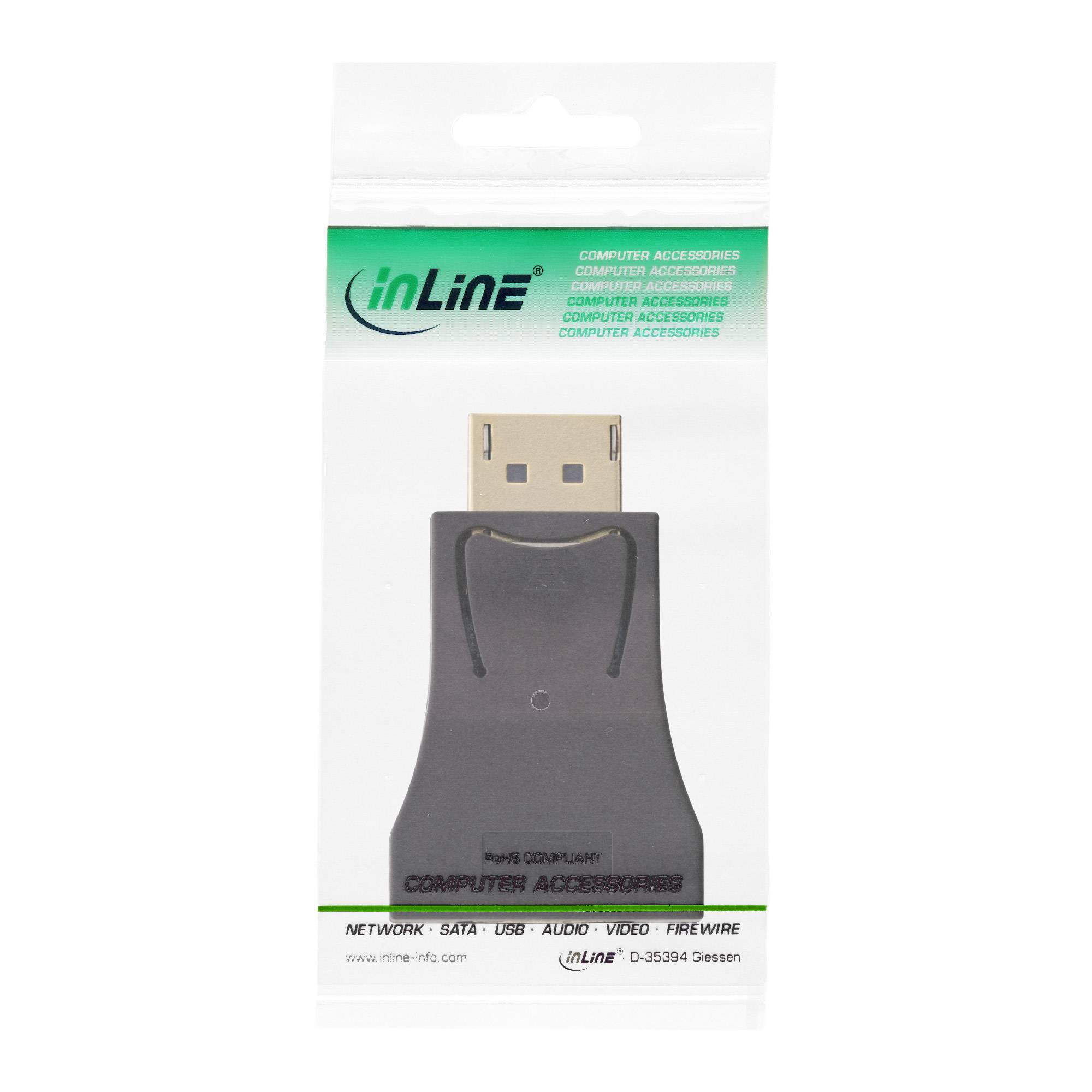 INLINE - DisplayPort Konverter - DisplayPort Stecker auf VGA Buchse - FullHD/60Hz