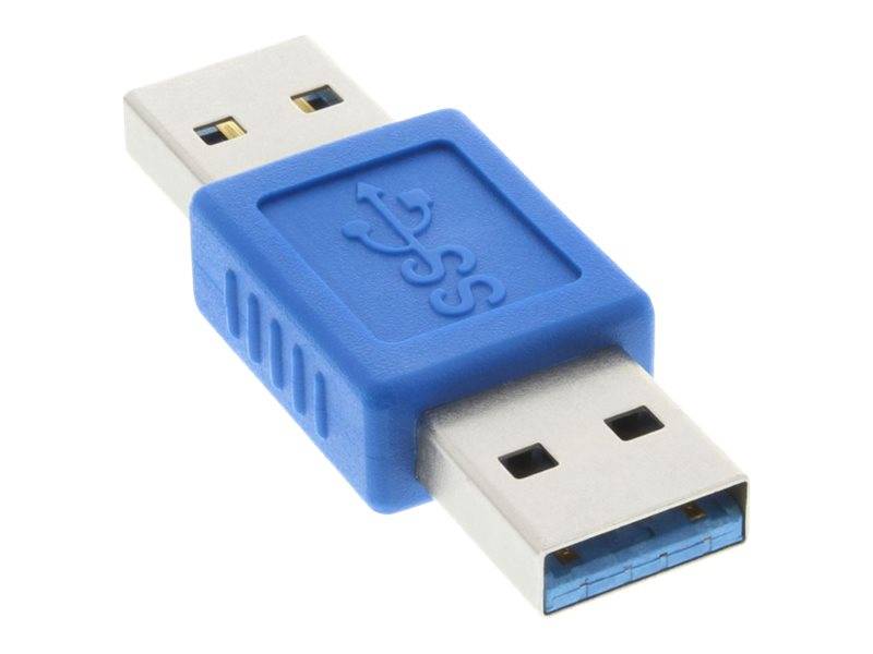 INLINE - USB 3.0 Adapter - Stecker A auf Stecker A
