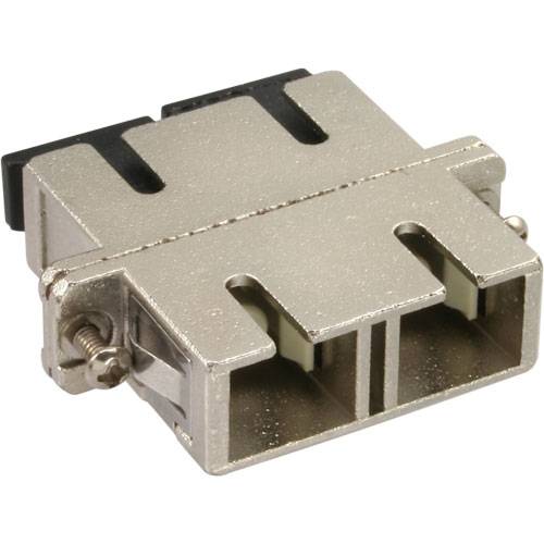 INLINE - LWL Metall-Kupplung - Duplex SC/SC - multimode - Keramik-Hülse - zum Einbau
