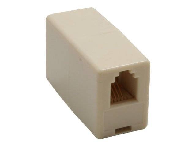 InLine - Telefonkoppler - RJ-10 (W) bis RJ-10 (W)