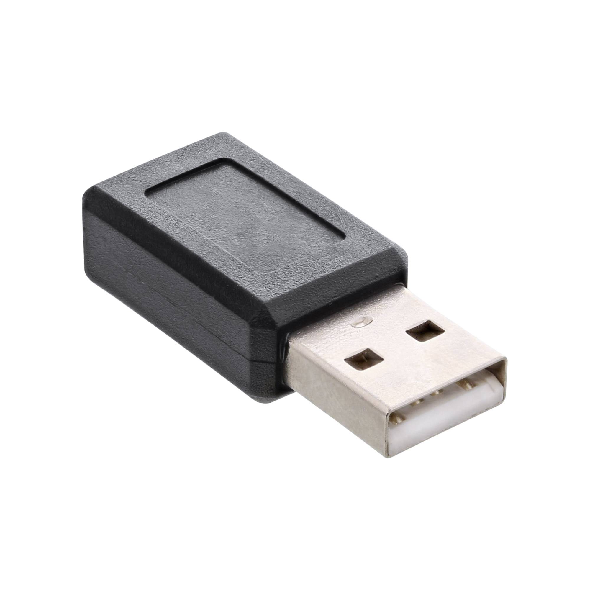 INLINE - Micro-USB Adapter - USB A Stecker an Micro-USB B Buchse
