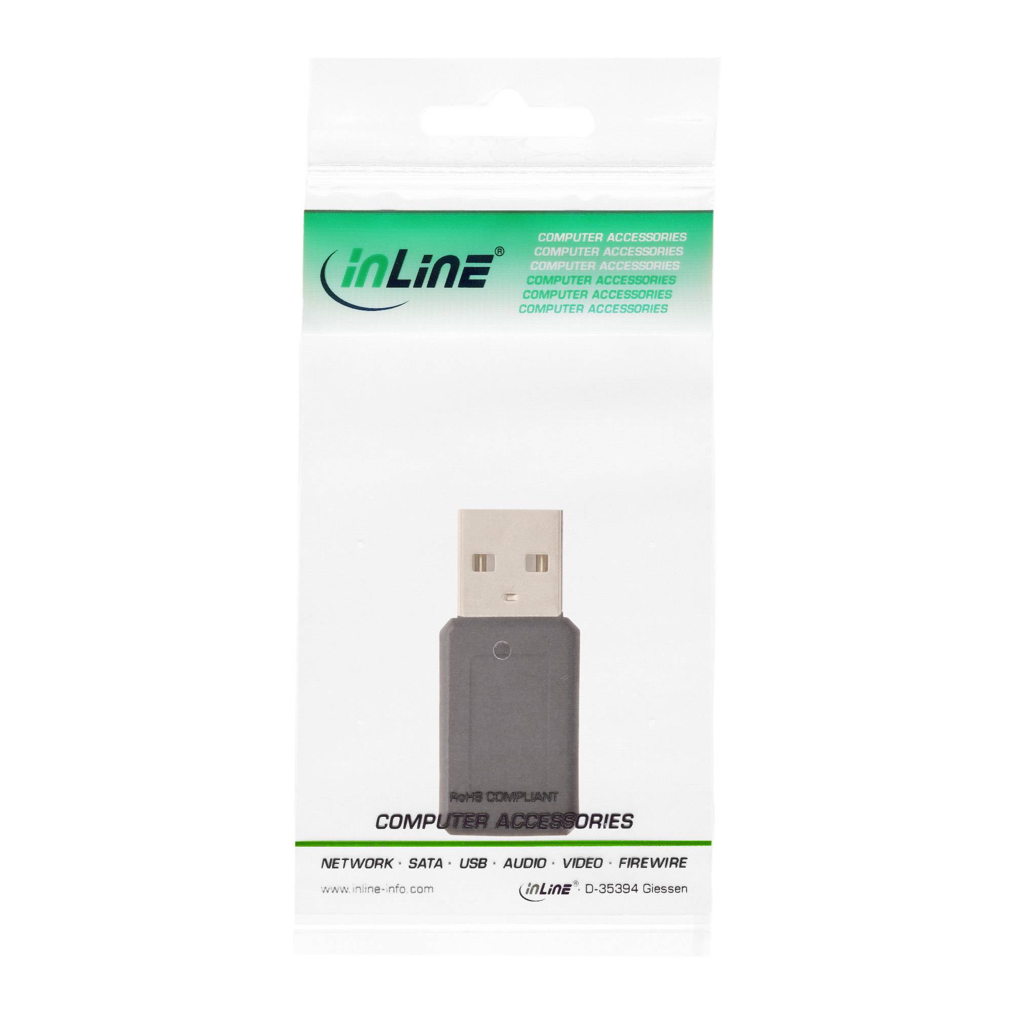 INLINE - Micro-USB Adapter - USB A Stecker an Micro-USB B Buchse