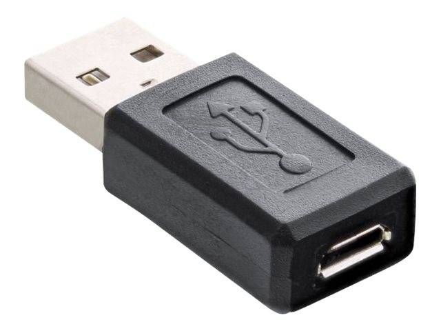 INLINE - Micro-USB Adapter - USB A Stecker an Micro-USB B Buchse