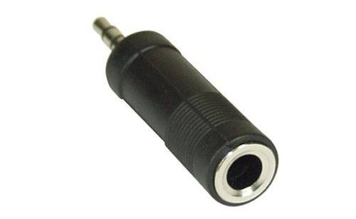 INLINE - Audio Adapter - 3,5mm Klinke Stecker Stereo an 6,3mm Klinke Buchse Stereo