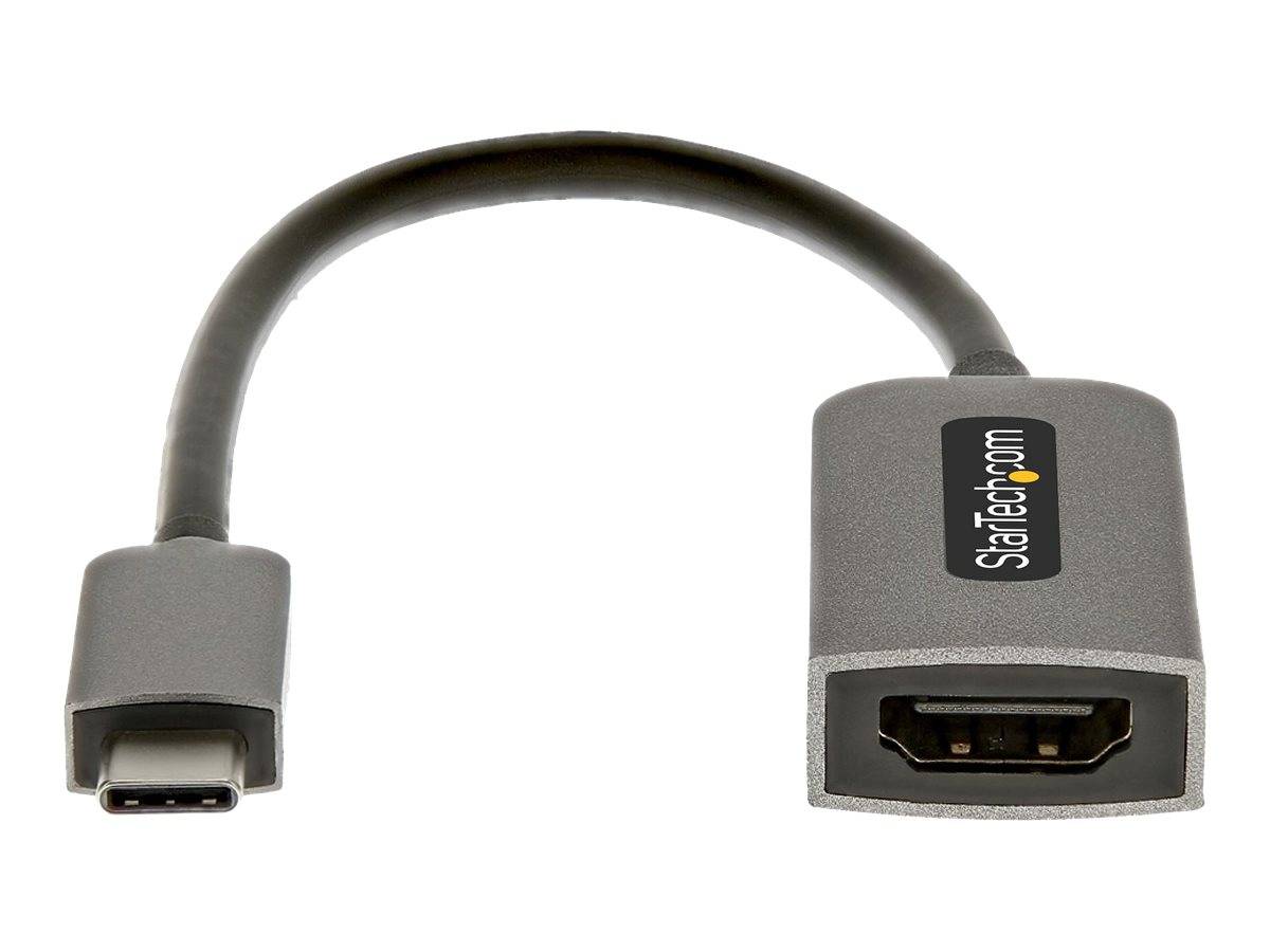 StarTech.com USB-C auf HDMI Adapter - 4K 60Hz Video, HDR10 - USB-C auf HDMI 2.0b Adapter Dongle - USB Typ-C DP Alt Mode