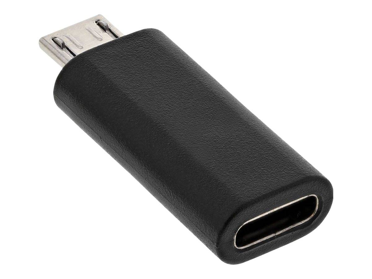 INLINE - USB 2.0 Adapter - Micro-USB Stecker auf USB-C Buchse