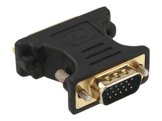 INLINE - DVI-A Adapter - Analog 24+5 Buchse auf 15pol HD Stecker (VGA) - vergoldet