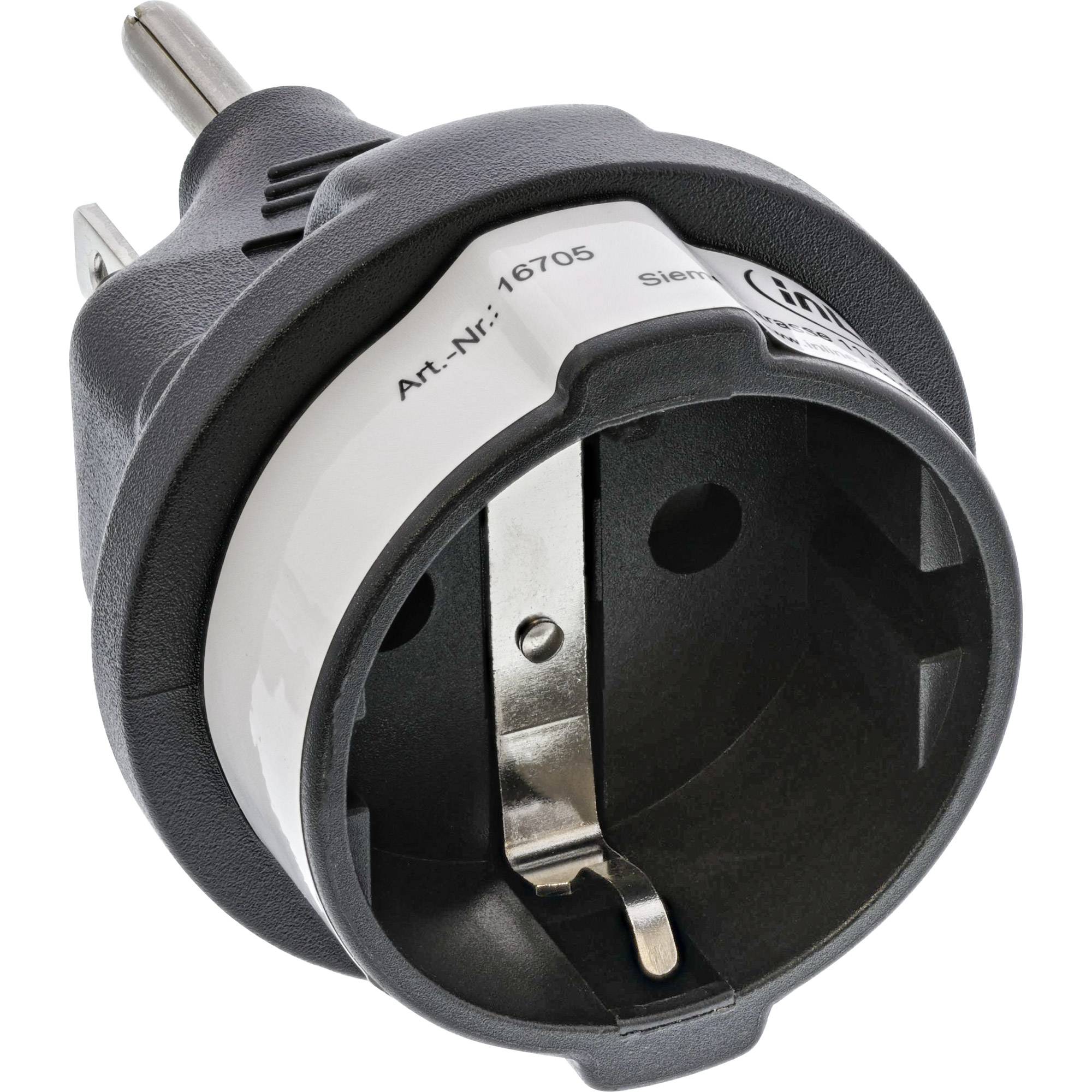 INLINE - Reiseadapter - USA Stecker auf Schutzkontakt Buchse