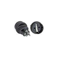 INLINE - Reiseadapter - USA Stecker auf Schutzkontakt Buchse