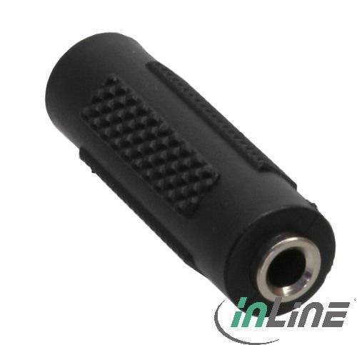 INLINE - Audio Adapter - 3,5mm Klinke Buchse / Buchse - Stereo