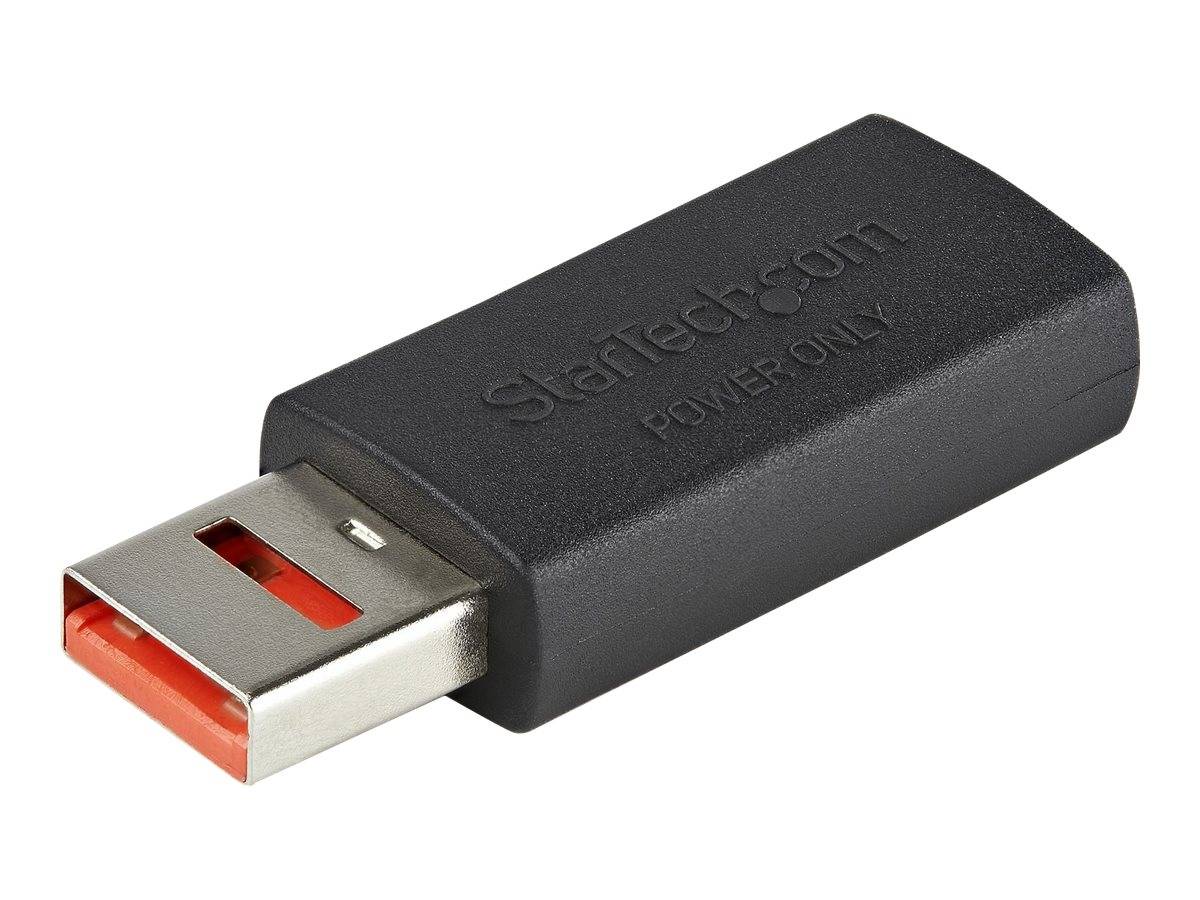 StarTech.com USB-Datenblocker - Secure Charge USB-Schutz - keine Datenübertragung - Charge/Power-Only-Adapter für Handy/