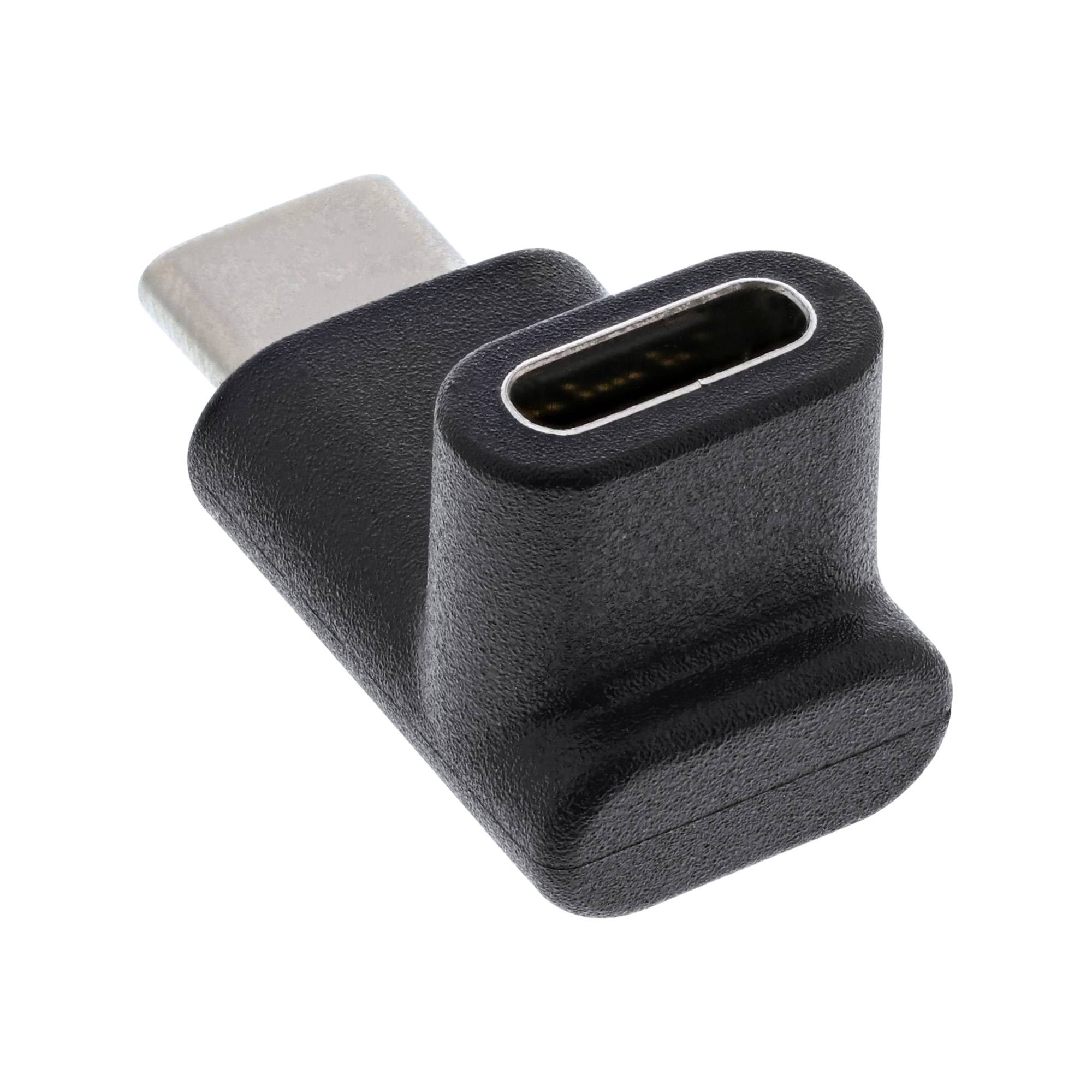 INLINE - USB 3.2 Gen.2 Adapter - USB-C Stecker an C Buchse - oben/unten gewinkelt