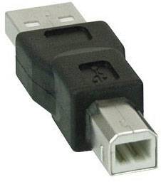 INLINE - USB 2.0 Adapter - Stecker A auf Stecker B