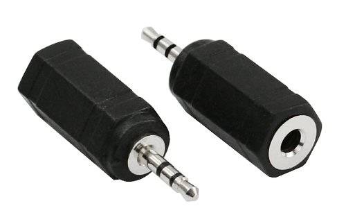 INLINE - Audio Adapter - 2,5mm Klinke Stecker zu 3,5mm Buchse - Stereo