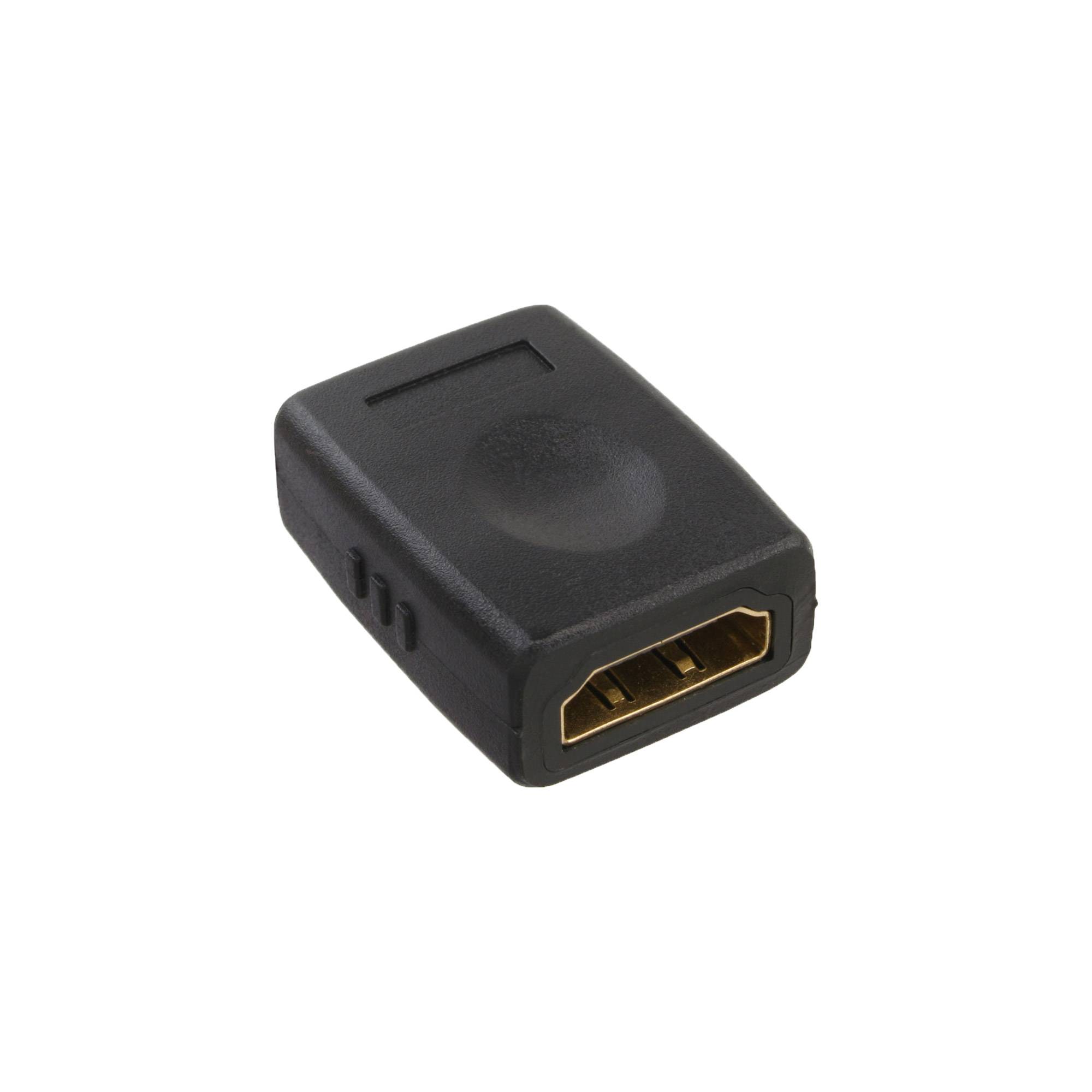 INLINE - HDMI Adapter - HDMI A Buchse/Buchse - vergoldete Kontakte - 4K2K kompatibel