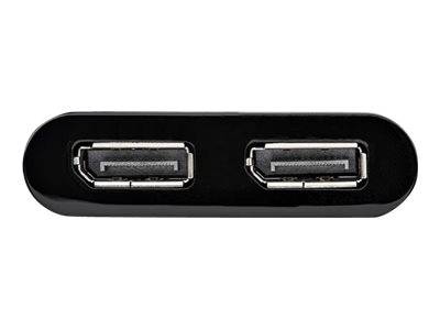 StarTech.com USB 3.0 to Dual DisplayPort Adapter 4K 60Hz, DisplayLink Certified, Video Converter with External Graphics