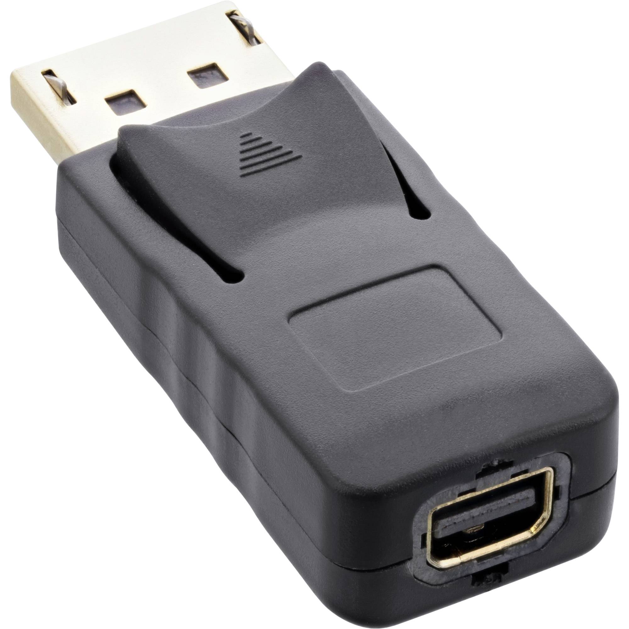 INLINE - DisplayPort Adapter - DisplayPort Stecker auf mini DisplayPort Buchse - 4K