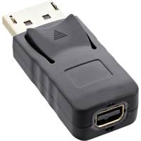 INLINE - DisplayPort Adapter - DisplayPort Stecker auf mini DisplayPort Buchse - 4K