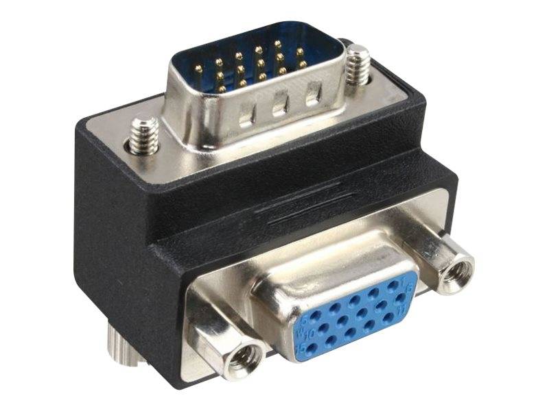 INLINE - VGA Adapter 90° Winkel 15pol Stecker/Buchse