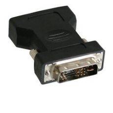 INLINE - DVI-A Adapter - Analog 12+5 Stecker auf 15pol HD Buchse (VGA)