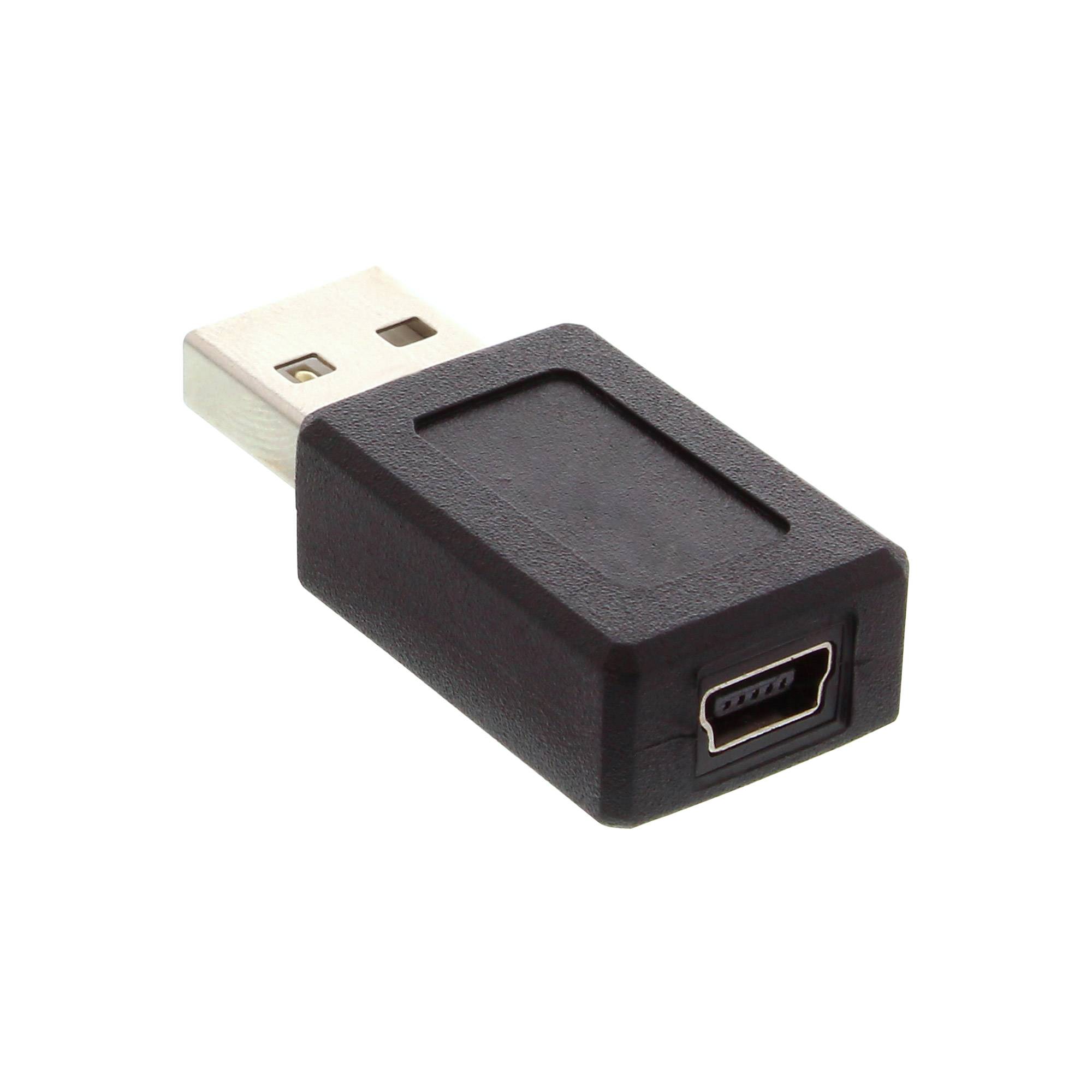 INLINE - USB 2.0 Adapter - Stecker A auf Mini-5pol Buchse