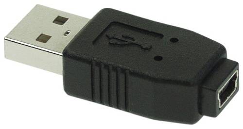 INLINE - USB 2.0 Adapter - Stecker A auf Mini-5pol Buchse