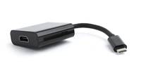 GEMBIRD - Cablexpert A-CM-HDMIF-01 - Videoadapter - 24 pin USB-C männlich zu HDMI weiblich