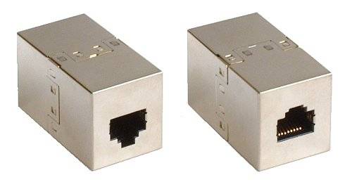 INLINE - Patchkabelkupplung Cat.5e - 2x RJ45 Buchse - geschirmt
