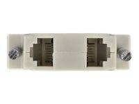 Delock Netzwerkadapter - RJ-45 (W) zu DB-25 (W) - Daumenschrauben - beige