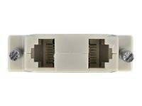 Delock Netzwerkadapter - RJ-45 (W) zu DB-25 (M) - Daumenschrauben - beige