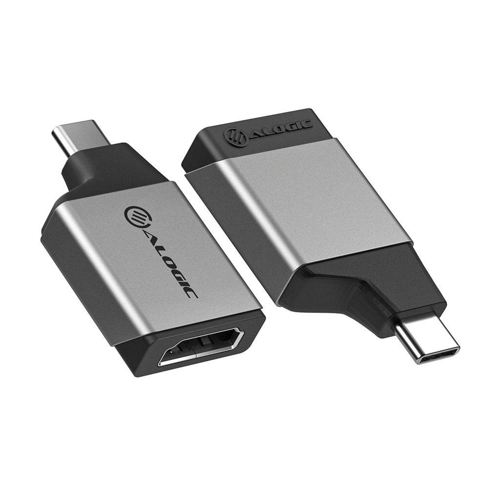 ALOGIC ULCHDMN-SGR, USB Typ-C, HDMI-Ausgang, 3840 x 2160 Pixel