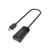 Hama USB OTG Adapter, Micro USB Stecker – USB A Buchse Adapter zum Anschluss von Micro USB Geräten Micro USB OTG Adapter