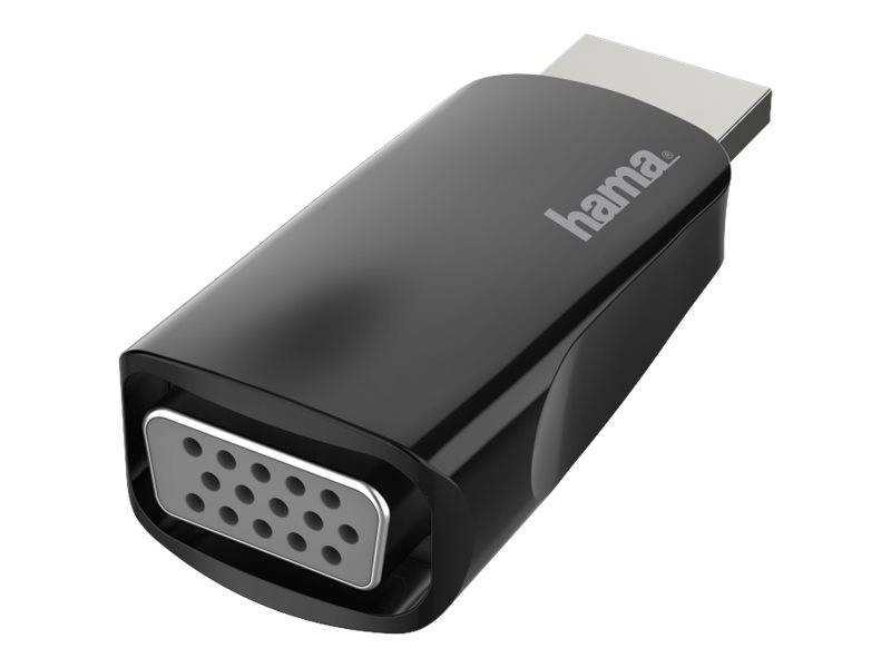 Hama - Videoadapter - HDMI männlich bis HD-15 (VGA)