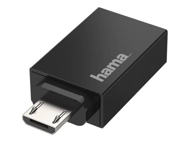 Hama - USB-Adapter - Micro-USB Type A (M) bis USB Typ A (W)