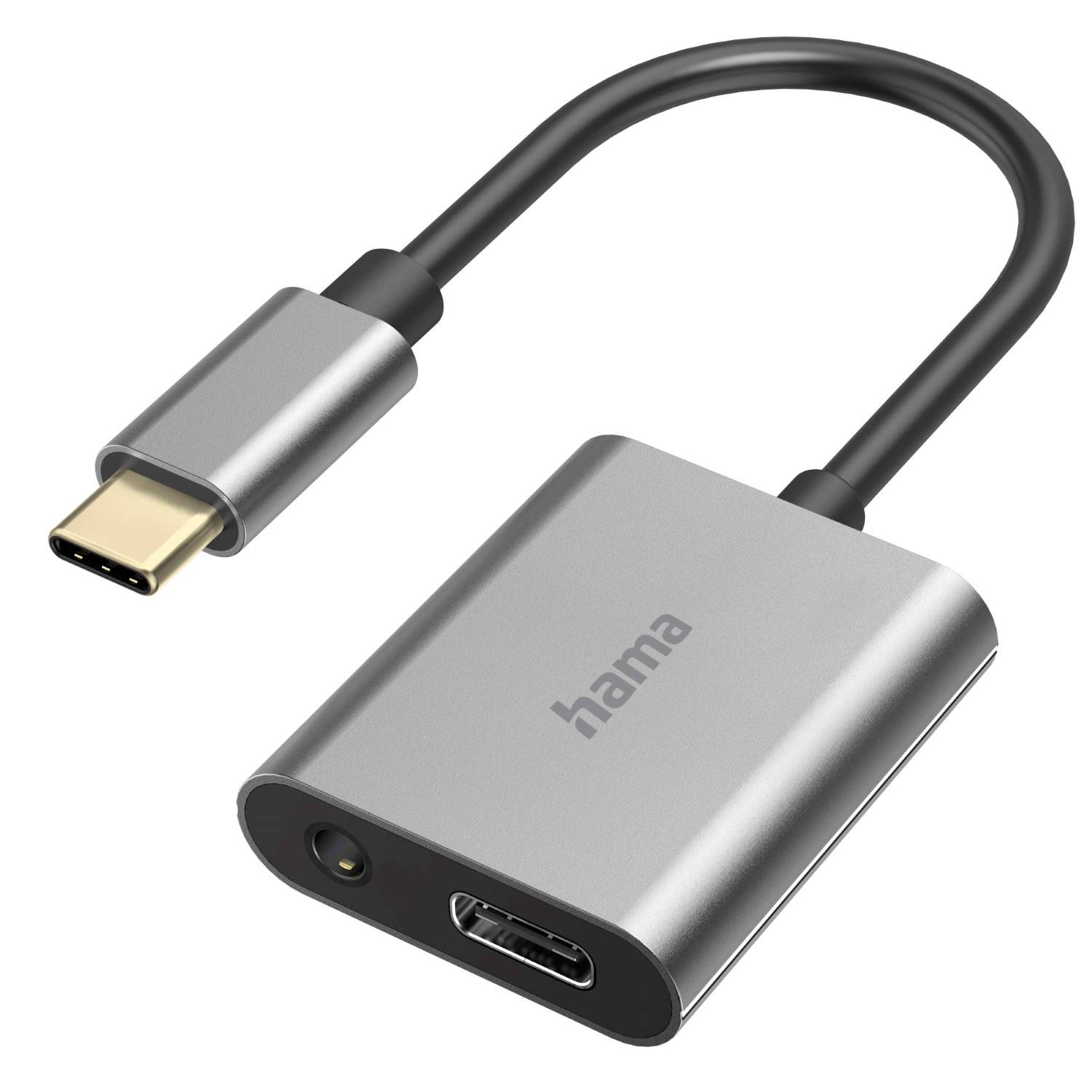 2in1 USB-C auf 3,5mm Audio-Adapter mit Ladefunktion