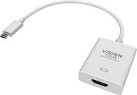 Vision TC-USBCHDMI - Externer Videoadapter - USB-C 3.1