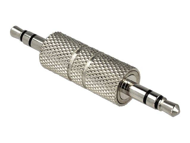 Delock - Audiokoppler - mini-phone stereo 3.5 mm männlich zu mini-phone stereo 3.5 mm männlich