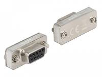 Delock - Loopback-Adapter - DB-9 (W) schraubbar