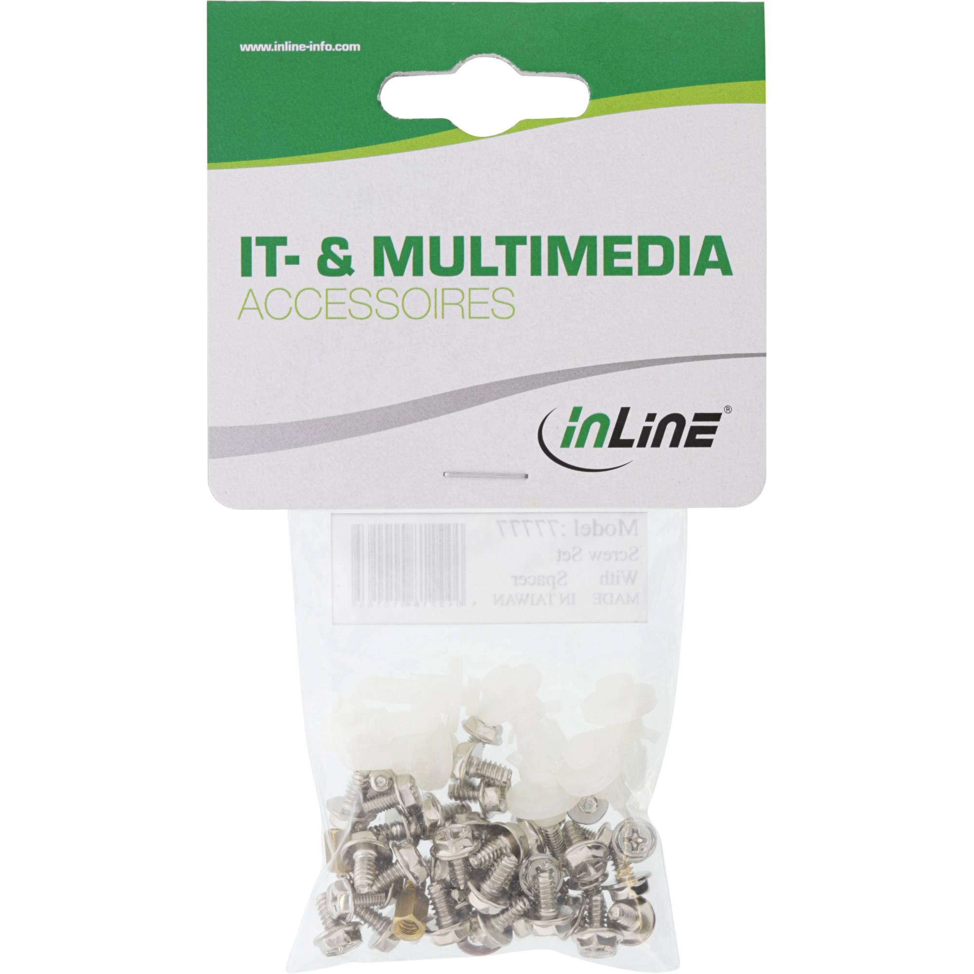 INLINE - Schraubenset - mit Abstandshalter etc.