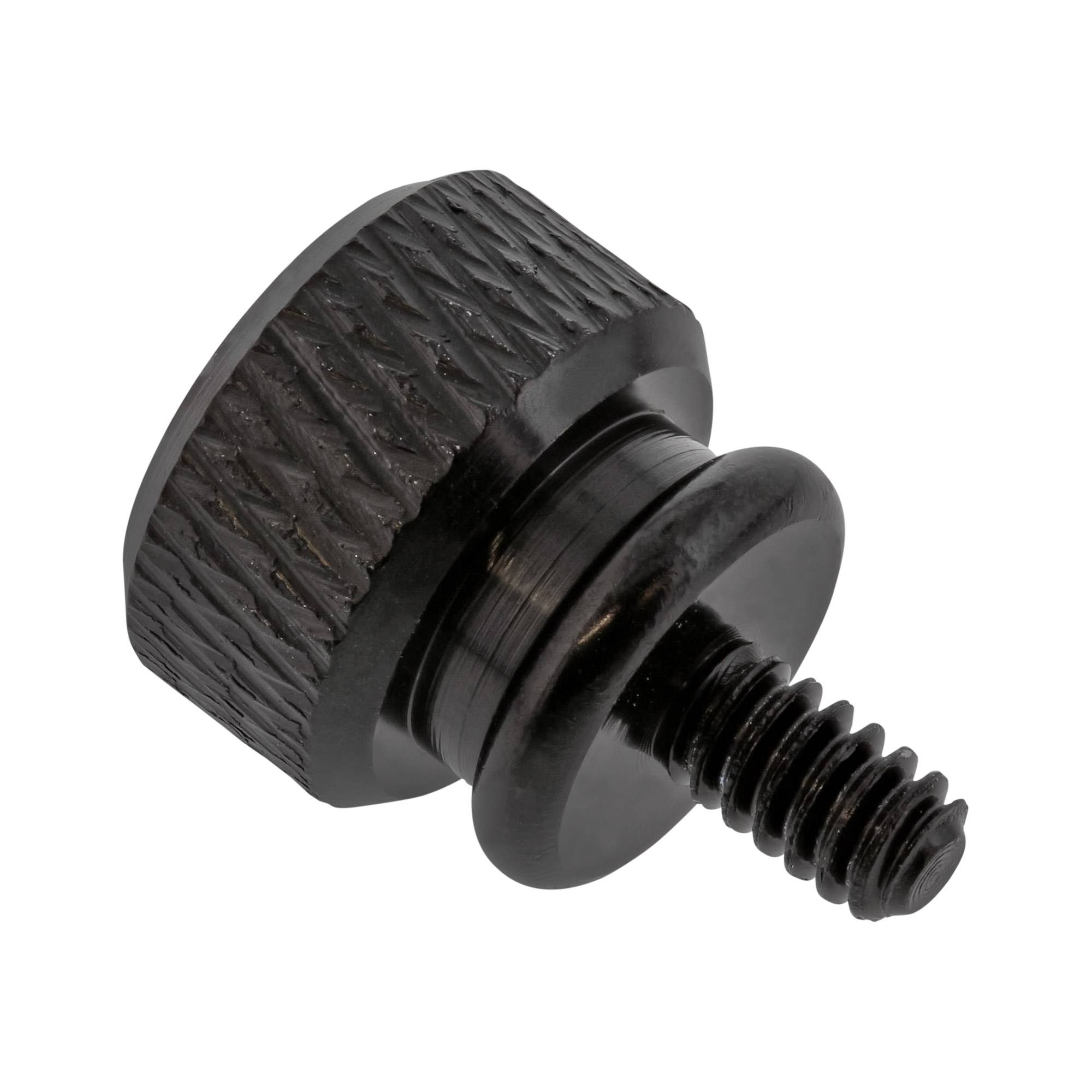 INLINE - Rändelschrauben für Gehäuse - Alu - schwarz - 10er Pack