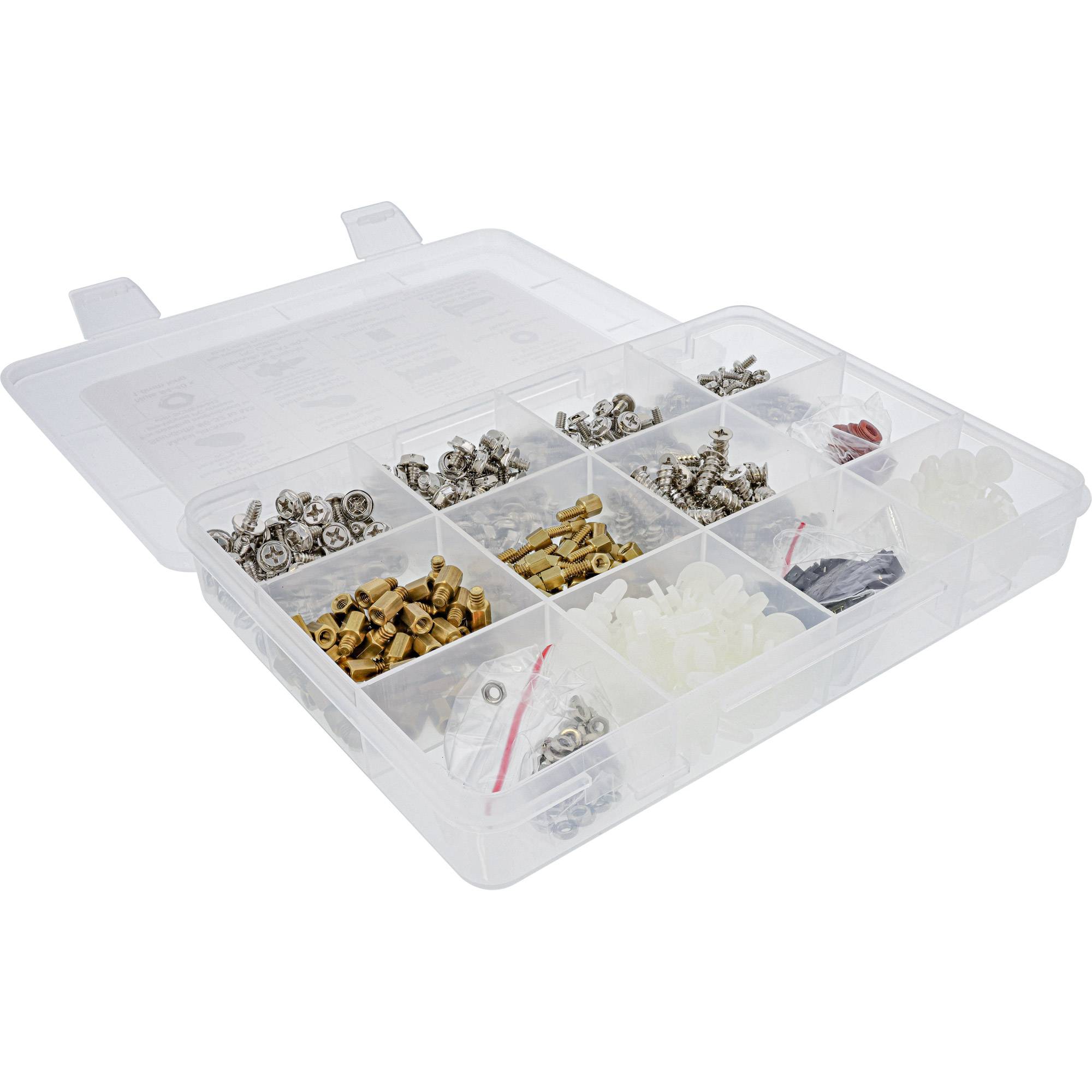 INLINE - PC-Schraubenset - 550-teilig (10x50 & 2x25 Stück)