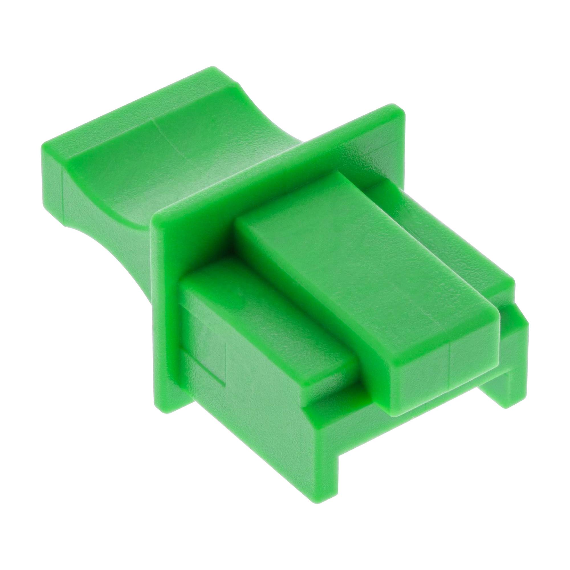 INLINE - Staubschutz - für RJ45 Buchse grün 10er Blister