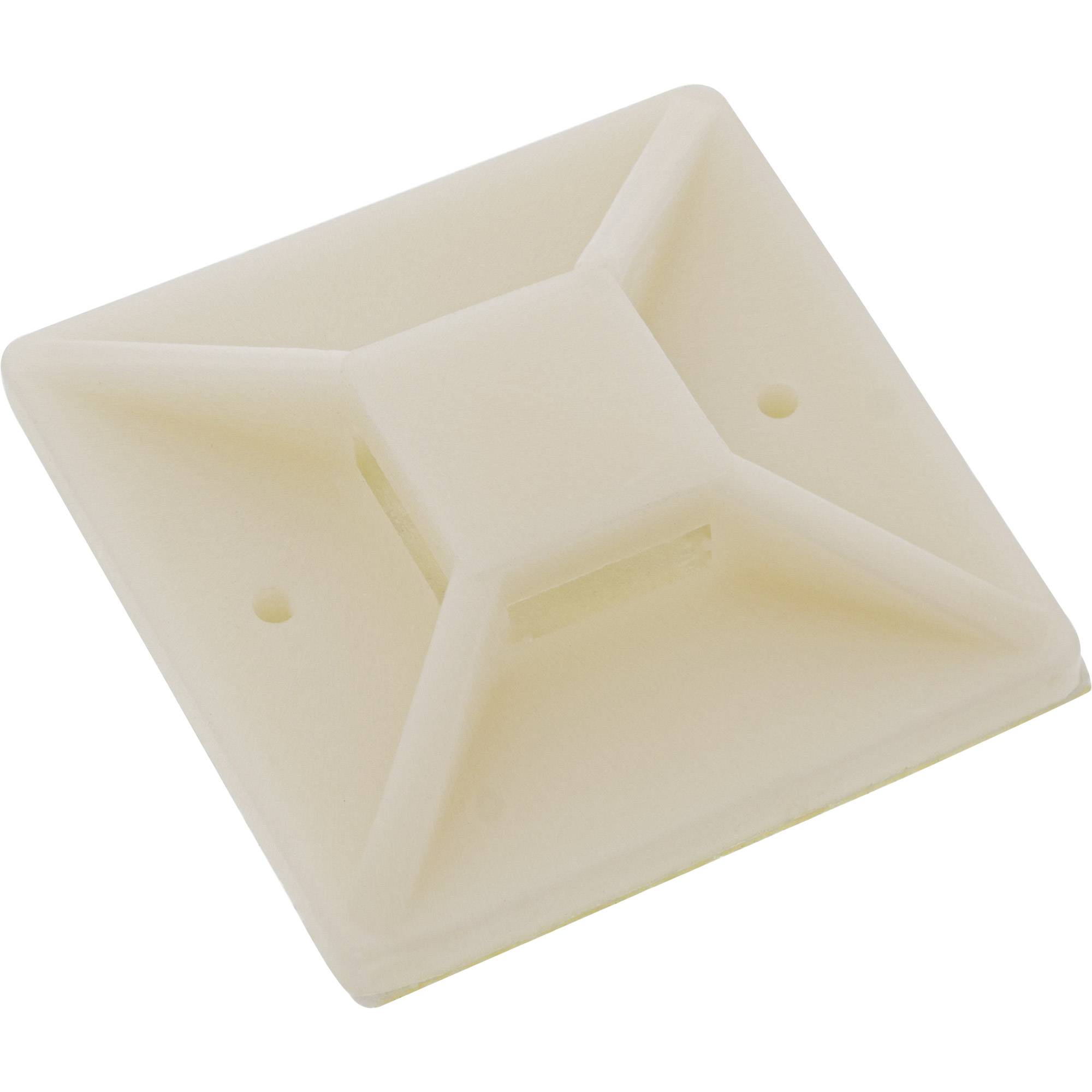 INLINE - Befestigungssockel für Kabelbinder - 20x20mm - selbstklebend - 10 Stück