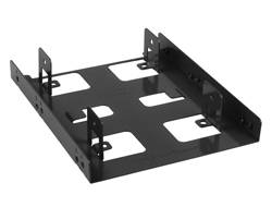 Sharkoon 3.5"" BayExtension - Laufwerksschachtadapter - 3.5"" to 2 x 2.5"" (8,9 cm bis 2 x 6,4 cm)