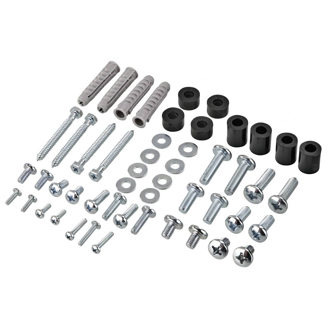 Hama - Klammer - für TV (Easy-Fix) - Stahl - Schwarz - Bildschirmgröße: 81-165 cm (32"-65")