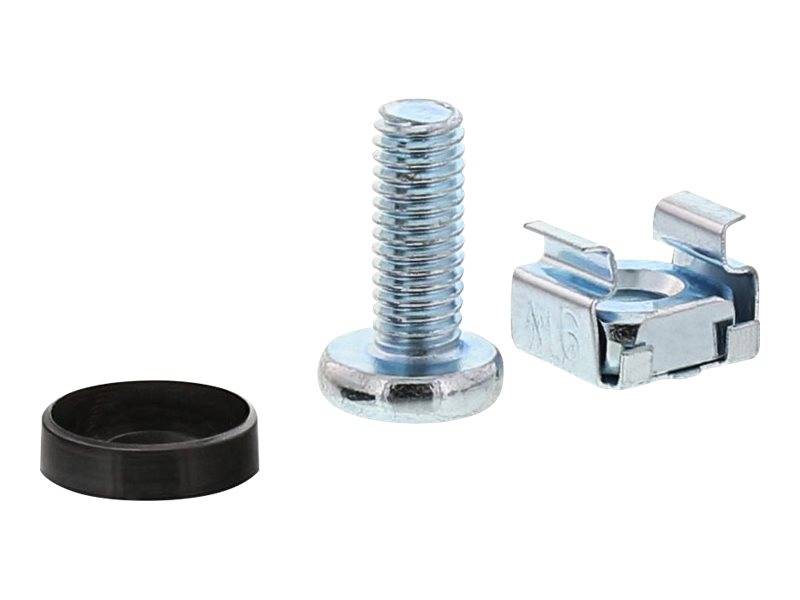 INLINE - Käfigmutternset M6 - je 100x Käfigmuttern - Unterlegscheiben - Schrauben