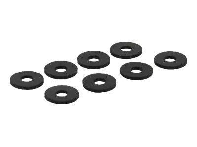 INLINE - Gummi Unterlegscheiben - zur Festplatten-Entkopplung - 8 Stück